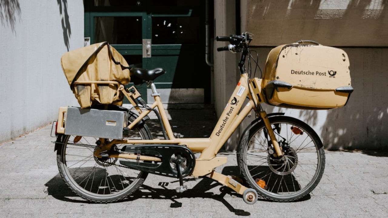 Cargo bicycle Deutschse Post